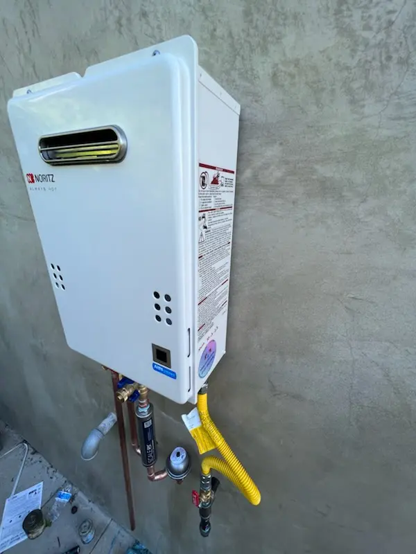 Tankless water heater installation for Green homes